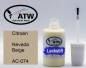 Preview: Citroen, Nevada Beige, AC-074: 20ml Lackstift, von ATW Autoteile West.
